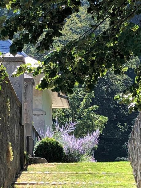 Réhabilitation d’un jardin historique - architectes paysagistes_Chambery_Escalier reconstitué en Calade